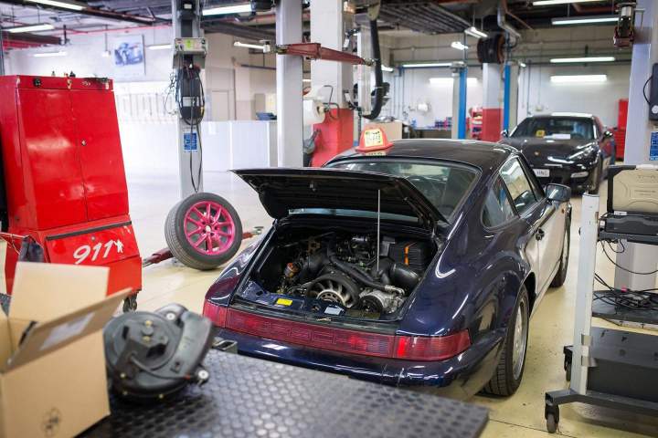Entretien de Porsche classique Grimaud